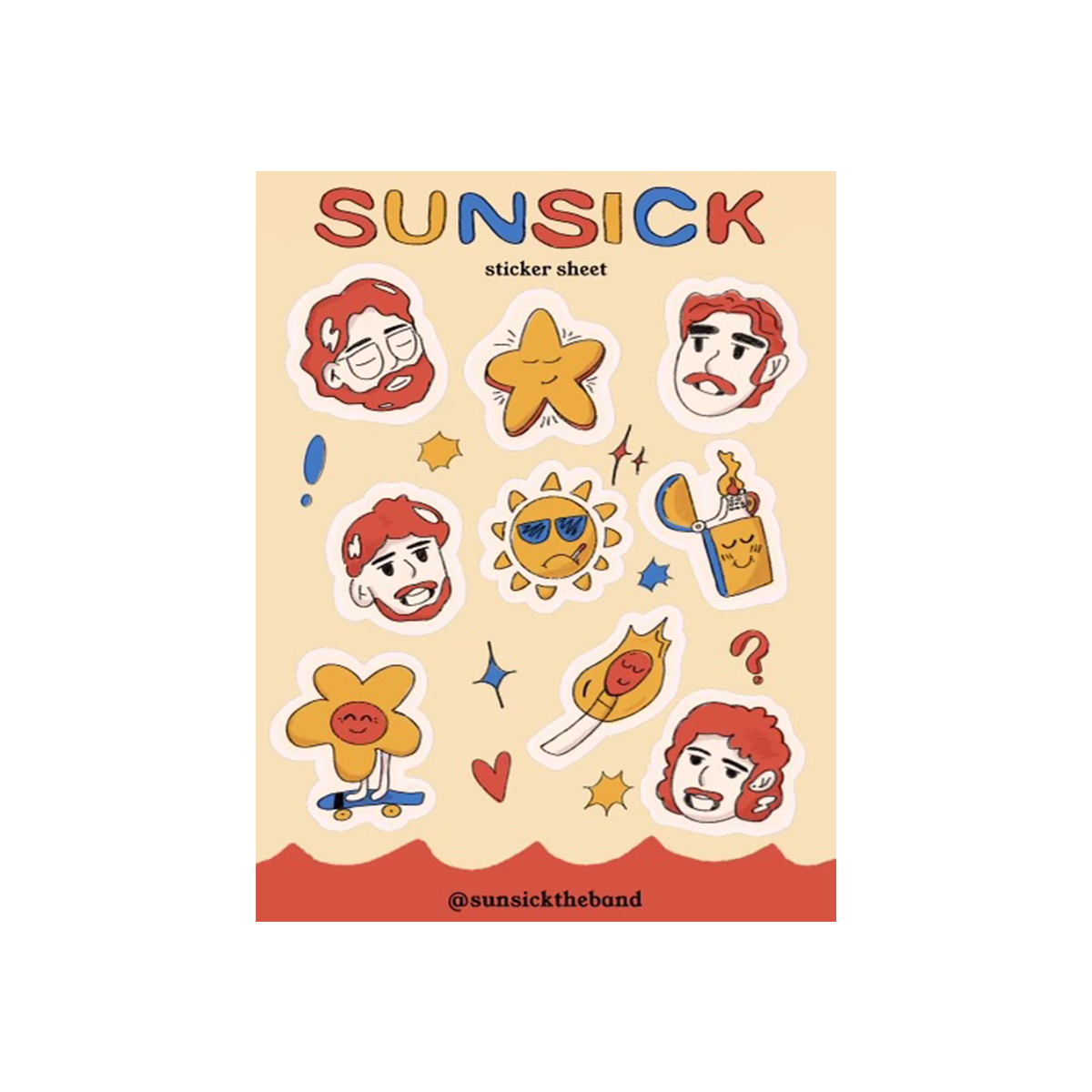 sticker sheet